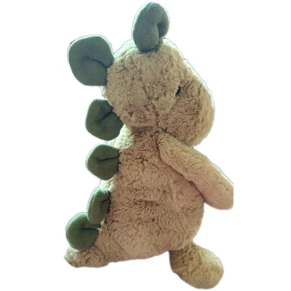 Jellycat London Green Bashful Dino Dinosaur Plush Soft Toy Stuffed Animal - Picture 3 of 11